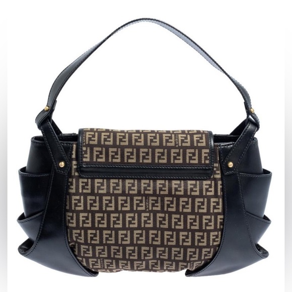 FENDI ❤️❤️ BORSA TUC ZUCCA SMALL SHOULDER BAG - Picture 2 of 14